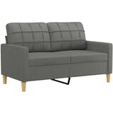  2-dijelni set sofa s jastucima tamnosivi od tkanine | shoptok.hr
