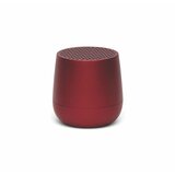 Lexon MINO+ Bluetooth Zvučnik - 3W - Type C ili Bežično Punjenje - Tamno Crvena | shoptok.hr