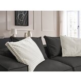 Bobochic Paris Crna sofa od imitacije kože 260 cm Boheme – | shoptok.hr