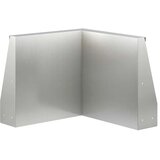  Zid za zadržavanje 50 x 50 x 50 cm Nehrđajući čelik Srebrna - Nehrđajući čelik 50 x 50 x 50 cm 1 x 270° kut | shoptok.hr