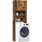 vidaXL omara za pralni stroj stari les 64x24x190 cm inženirski les | Shoptok.si