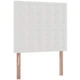  Otomanski okvir kreveta s madracem bijela 80x200cm umjetna koža | shoptok.hr
