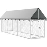  kavez za pse s krovom 400 x 100 x 150 cm | Eponuda.com