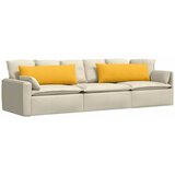  Jastučići za sofu 2 pcs Svijetlo žuta 120 x 40 cm | Eponuda.com