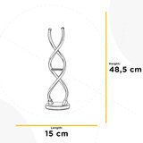 Lesnina XXXL NAMIZNA LED-SVETILKA 5097 DNA 15/15/48.5 cm | Shoptok.si