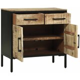  Kreveta s ladicama 70 x 35 x 70 cm Čvrsto drvo manga - 70 x 35 x 70 cm 2 vrata i 2 ladice | shoptok.hr