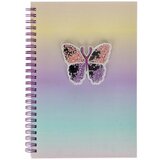  NOTES SPIRALA A5 LEPTIR 482206 Cene