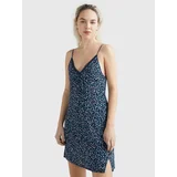 Tommy Hilfiger Dark Blue Ladies Floral Dress Tommy Jeans - Ladies