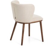 Kave Home Bež oblazinjen jedilni stol Ciselia – | Shoptok.si