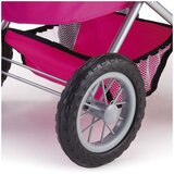 Kolica za lutke Reig Trendy Classic Fuksija 45 cm | shoptok.hr