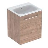 Geberit toaletni ormarić SELNOVA SQUARE 55, komplet, orah 1 vrata | ePonuda.com