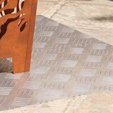 vidaXL Srebrna Aluminij 100 x 40 cm Stepenice Pravokutne | shoptok.hr