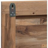  Uzglavlje Zidne Prirodna 100 cm Čvrsto teak drvo | shoptok.hr