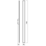  Redo 01-2770 - LED zidno svetlo WAPI LED/30W/230V 119 cm belo | Eponuda.com