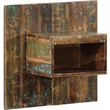 vidaXL Nočna omarica večbarvna 50x27x50 cm trden predelan les Cene