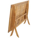 Gardenson Vrtna Zložljiva Miza Rebel, 160x73x90cm, Masivno | Shoptok.si