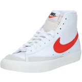 Nike Sportswear Visoke superge 'Blazer Mid 77' rdeča / bela