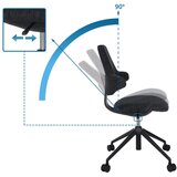 MID.YOU Pisarniški Stol Paliano, Črna | Shoptok.si