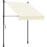 Maison Chic Zložljiva tenda - Senčniki krem 150x150 cm tkanina in jeklo, (22039049) Cene
