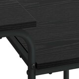  Stol s pohranom Crni hrast 100 x 50 x 75 cm | shoptok.hr