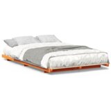  Krevet s daskama Voštano smeđa 120 x190 cm Masivna borovina | shoptok.hr