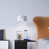 Nice Lamps Bela viseča svetilka s kovinskim senčnikom ø 24 cm Rossario – | Shoptok.si
