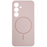  Silikonska futrola Magsafe LUX Samsung S25 PUDER ROZE Cene