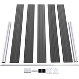  Set panela za ogradu WPC 699 x 105 cm crni | shoptok.hr