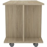 TV ormarić s kotačima boja hrasta sonome 80x40x45 cm drveni | Eponuda.com