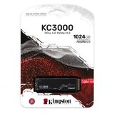 Kingston SSD 1TB KC3000M.2, NVMe PCIe Gen 4.0R/W : 7000/6000MB/s | Eponuda.ba