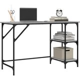  Radni stol boja hrasta 120x50x75 cm metal i konstruirano drvo | shoptok.hr