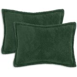  Presvlaka za jastuk 2 pcs HOUTEN Tamnozelena 50 x 80 cm Bouclé | shoptok.hr