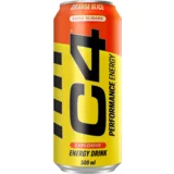 C4 Energy Drink 500 ml orange slice