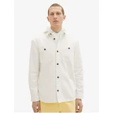 Tom Tailor White Mens Denim Outerwear - Men