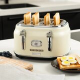 Westinghouse Retro White 4-rezinski opekač kruha | Shoptok.si