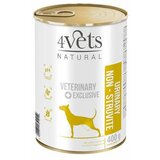  4Vets Natural Dog Veterinarska Dijeta Urinary Non-Struvite 400g Cene