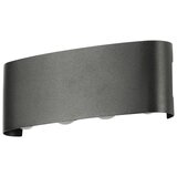  Brilagi - LED spoljašnja zidna svetiljka FLAREBOX LED/8W/230V crna IP65 | Eponuda.com