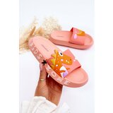 Kesi Children's foam slippers Dinosaur Light pink Dario Cene