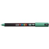 POSCA Uni flomaster; konica 0,7 mm kovina; zelen, (21290433) Cene