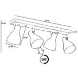 Opviq Spot svetiljka 8996 6 | ePonuda.com