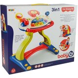  Interaktivni dječji stol s volanom 3-u-1 - crveni | shoptok.hr