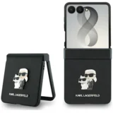 Maska Karl Lagerfeld Karl&Choupette Pins za Samsung Galaxy Z Flip 8/ F776B crna
