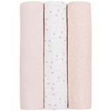 Kikka Boo Pelene od muslina set 3 pcs 100x100 Confetti Pink | ePonuda.com