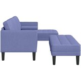 SOFA 2 kosa sofaset z blazinami jeanse modra tkanina, (22094655) | Shoptok.si