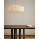 Kave Home Bijela stropna svjetiljka s tekstilnim sjenilom ø 76 cm Somar – | shoptok.hr