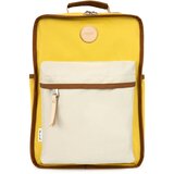 Himawari Unisex's Backpack Tr23196-1 Brown/Yellow cene