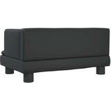  Krevet za pse crni 60 x 40 x 30 cm od umjetne kože | shoptok.hr
