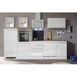Respekta Premium Kuhinjski komplet BERP290HWWC (Širina: 290 cm, Bijele boje, S električnim uređajima) | shoptok.hr
