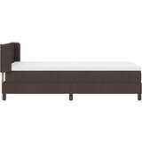  Postelja boxspring z vzmetnico Temno rjava 90 x 190 cm, (5000126663) | Shoptok.si