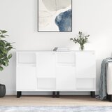 vidaXL Komode bijele 2 kom od konstruiranog drva Cijene